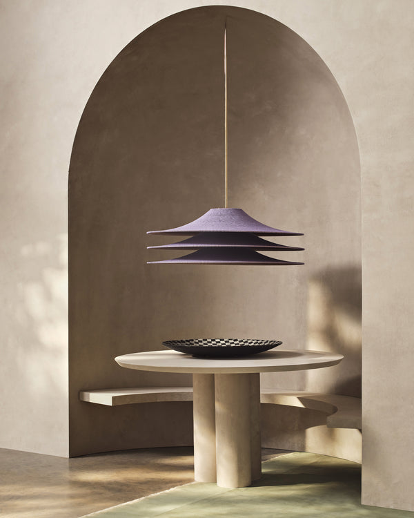 Current Collection - Simple Shade 03 Double Cloth - Pendant Light