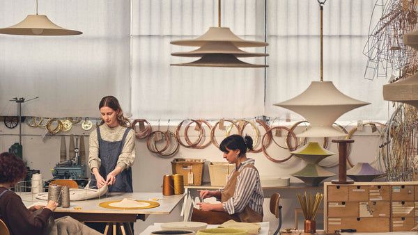 Current Collection - Simple Shade 03 Double Cloth - Pendant Light